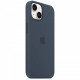 Чохол-накладка Apple Silicone Case with MagSafe для Apple iPhone 14 Storm Blue (MPRV3)