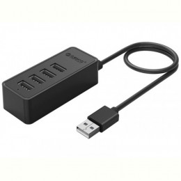 Концентратор USB2.0 Orico W5P-U2-030-BK-PRO Black (CA911424) 4хUSB2.0