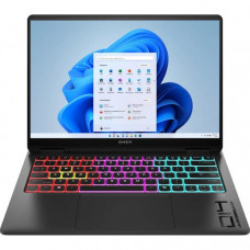 Ноутбук HP OMEN Transcend 14-fb1007ua 14" 3K OLED, Intel U7-255H, 32GB, F1TB, NVD5060-8, Win11, чорний