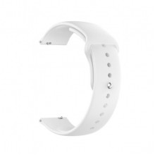 Ремінець ArmorStandart Silicone Watch Strap 22mm White (ARM80668)
