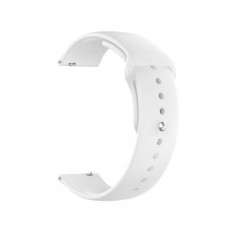 Ремінець ArmorStandart Silicone Watch Strap 22mm White (ARM80668)