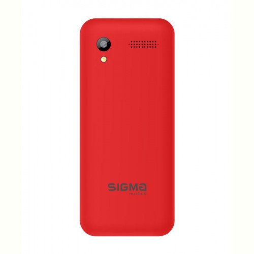 Мобiльний телефон Sigma mobile X-style 31 Power Type-C Dual Sim Red