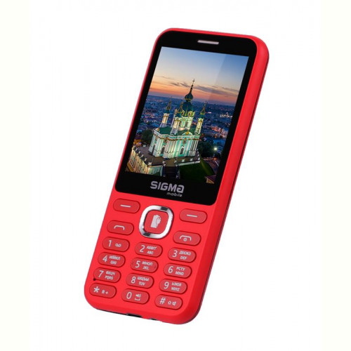 Мобiльний телефон Sigma mobile X-style 31 Power Type-C Dual Sim Red