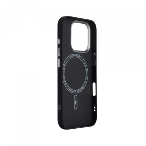 Чохол ArmorStandart LikeCarbon2 MagCase для Apple iPhone 16 Pro Kevlar Black (ARM88381)
