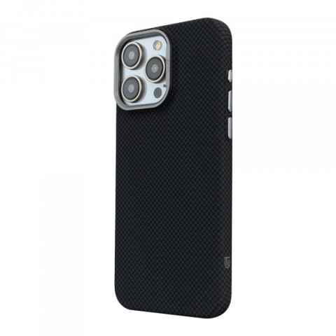 Чохол ArmorStandart LikeCarbon2 MagCase для Apple iPhone 16 Pro Kevlar Black (ARM88381)