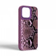 Чохол Harder Genuine Snake для Apple iPhone 14 Pro Max Dark Purple (ARM76791)