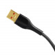 Кабель Essager Interstellar Transparent Design USB - USB Type-C (M/M), 100W, 2 м Black (EXCT-XJA01-P)