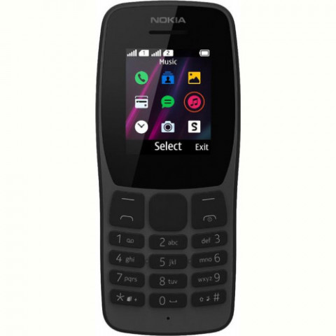 Мобільний телефон Nokia 110 2019 Dual Sim Black
