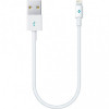 Кабель Ttec (2DK7512B) USB - Lightning, Mini Cable, 0.3м, White