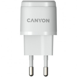 Мережевий зарядний пристрій Canyon H-20-05 White (CNE-CHA20W05)