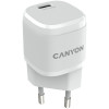 Мережевий зарядний пристрій Canyon H-20-05 White (CNE-CHA20W05)