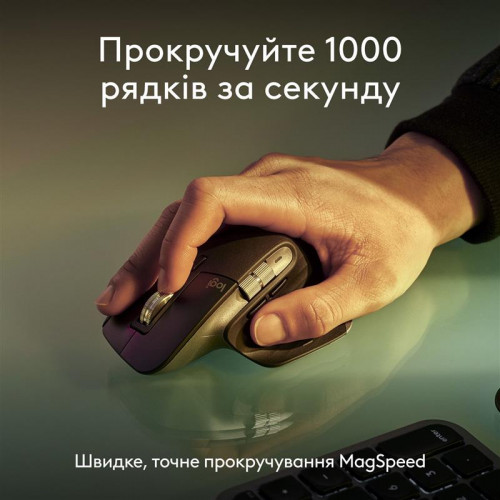 Комплект (клавіатура, миша) бездротовий Logitech MX Keys S Combo for Mac Space Grey (920-012845)