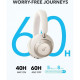 Навушники з мікрофоном Anker Soundcore Space One Pro Cream White (A3062G21)