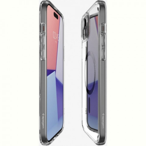 Чохол-накладка Spigen Ultra Hybrid MagFit для Apple iPhone 15 Carbon Fiber (ACS06805)