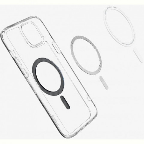 Чохол-накладка Spigen Ultra Hybrid MagFit для Apple iPhone 15 Carbon Fiber (ACS06805)