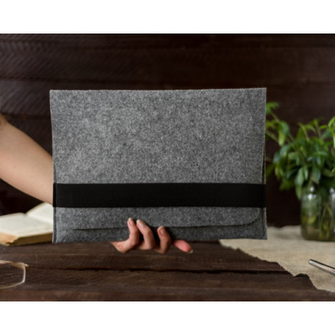 Чохол для ноутбука Gmakin для MacBook Pro 13"" Black/Grey (GM15-13New)