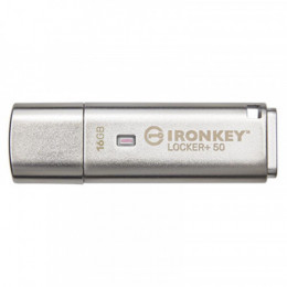 Флеш-накопичувач USB3.2 16GB Kingston IronKey Locker+ 50 (IKLP50/16GB)