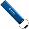 Флеш-накопичувач USB3.2 128GB Kingston IronKey Keypad 200 Type-C Blue (IKKP200C/128GB)