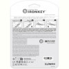 Флеш-накопичувач USB3.2 128GB Kingston IronKey Keypad 200 Type-C Blue (IKKP200C/128GB)