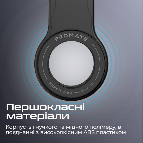 Тримач автомобільний Promate Laxmount Black