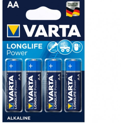 Батарейка Varta Longlife Power 4906 (High Energy) AA/LR06 BL 4шт