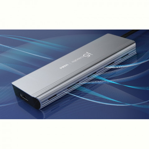 USB-хаб J5create USB-C 5-в-1 Grey (JCD401-N)