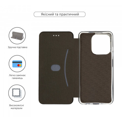 Чохол-книжка ArmorStandart G-Case для Tecno Spark 10 4G (KI5q) Black (ARM68951)