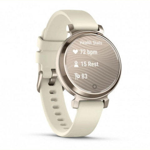 Смарт-годинник Garmin Lily 2 Cream Gold with Coconut Silicone Band (010-02839-70)