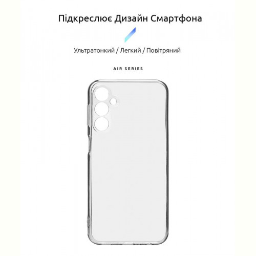 Чохол-накладка Armorstandart Air для Samsung Galaxy M34 5G SM-M346 Camera cover Transparent (ARM69589)