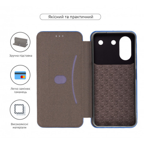 Чохол-книжка ArmorStandart G-Case для ZTE Blade A54 4G Blue (ARM70730)