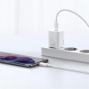 Мережевий зарядний пристрій Baseus Super Si Quick Charger 1C (1USB-C) 25W White (CCSP020102)