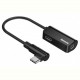Адаптер Baseus L45 USB Type-C - USB Type-C + 3.5 мм (M/F+F), 0.1 м, чорний (CATL45-01)