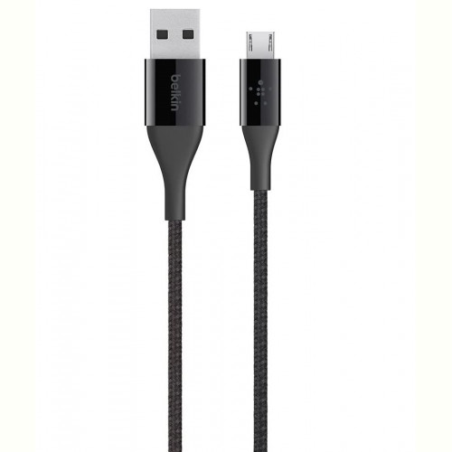 Кабель Belkin DuraTek Mixit USB - MicroUSB (M/M) 1.2 м Black (F2CU051bt04-BLK)