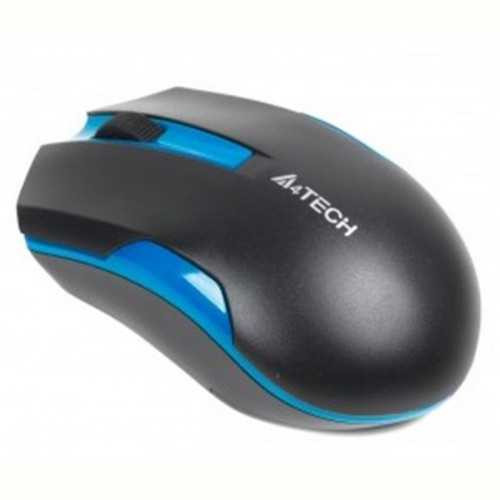 Мишка бездротова A4Tech G3-200N Black/Blue USB V-Track