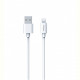 Кабель Proda PD-B72i USB-Lightning, 1м, White