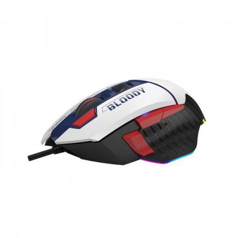 Миша ігрова A4Tech W95 Max Bloody, колір білий, активоване ПЗ