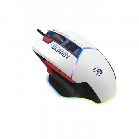 Миша ігрова A4Tech W95 Max Bloody, колір білий, активоване ПЗ