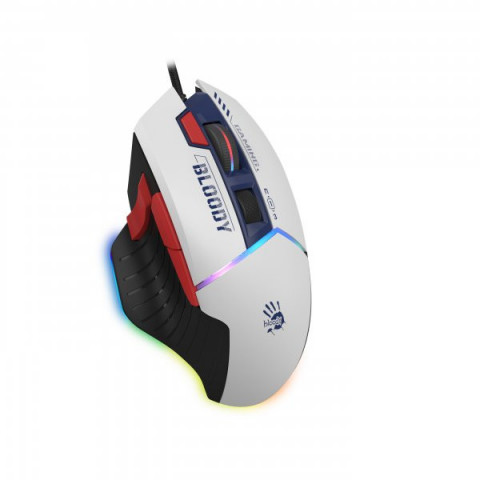 Миша ігрова A4Tech W95 Max Bloody, колір білий, активоване ПЗ