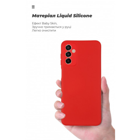 Чохол ArmorStandart ICON для Samsung M23 (M236) Camera cover Red (ARM61667)