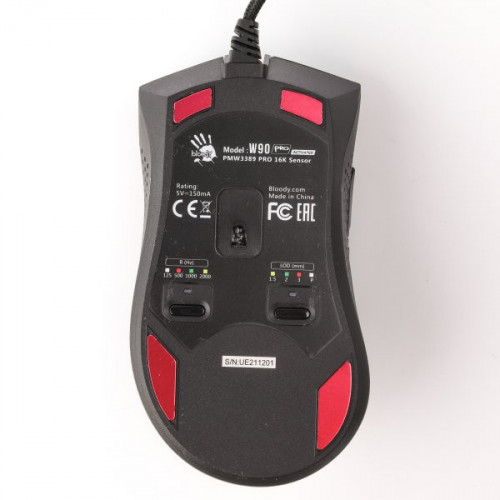 Миша ігрова A4Tech W90 Pro Bloody, чорна, активоване ПЗ Bloody