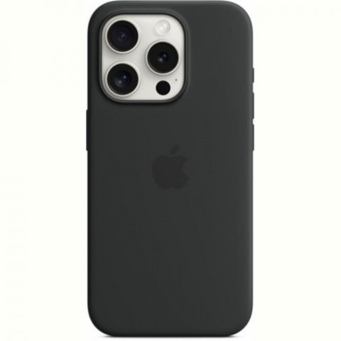 Чохол-накладка Apple Silicone Case with MagSafe для Apple iPhone 15 Pro Black (MT1A3)