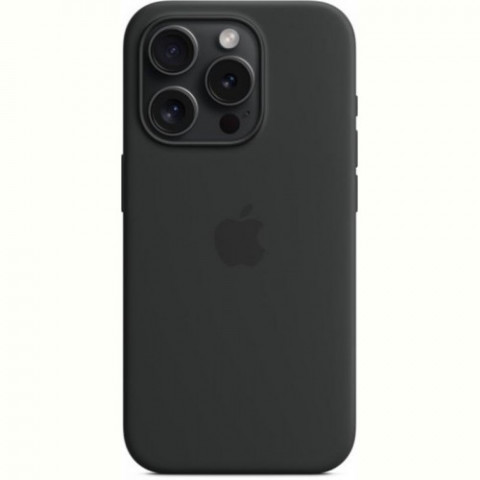 Чохол-накладка Apple Silicone Case with MagSafe для Apple iPhone 15 Pro Black (MT1A3)