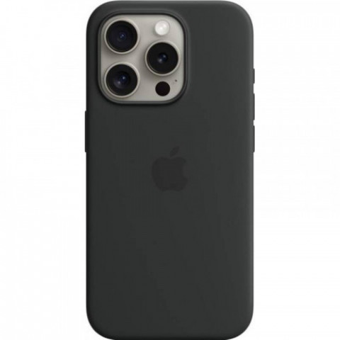 Чохол-накладка Apple Silicone Case with MagSafe для Apple iPhone 15 Pro Black (MT1A3)