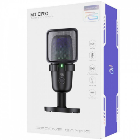 Ігровий мікрофон Proove Gaming Micro black Купити в Україні