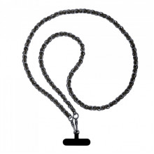 Ремінець для смартфону ArmorStandart Chain link Aged Ruthenium with Black Leather (ARM77035)