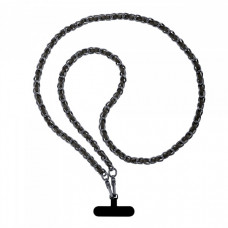 Ремінець для смартфону ArmorStandart Chain link Aged Ruthenium with Black Leather (ARM77035)