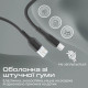 Кабель Promate xCord-AC USB - USB Type-C (M/M), 1 м, Black (xcord-ac.black)