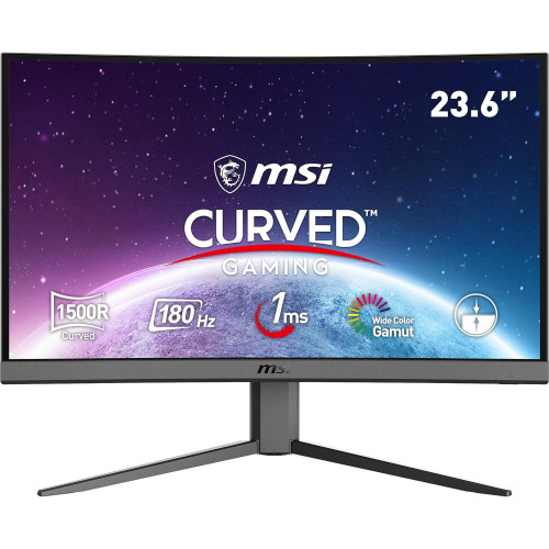 Монітор MSI 23.6" Optix G24C4 E2 VA Black Curved 180Hz