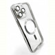 Чохол-накладка BeCover TPU Chrome Case MagSafe для Apple iPhone 16 Pro Max Silver (712088)