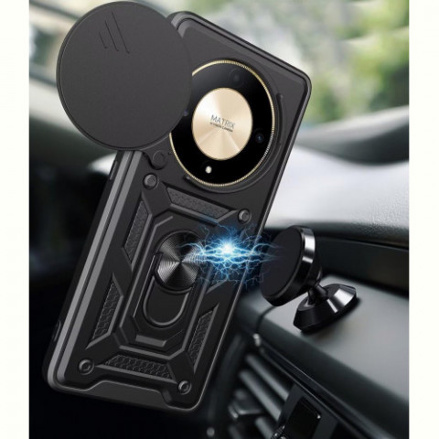 Чохол-накладка BeCover Military для Honor Magic6 Lite 5G Black (710997)